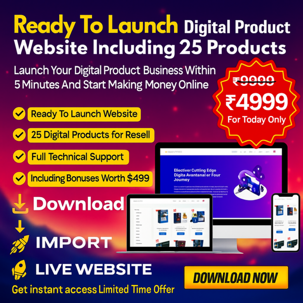 Premium E-Commerce Business Plan – One-Time Investment, Lifetime Earnings!