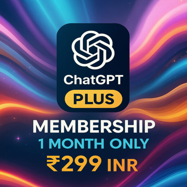 Chat Gpt Premium 1 month membership